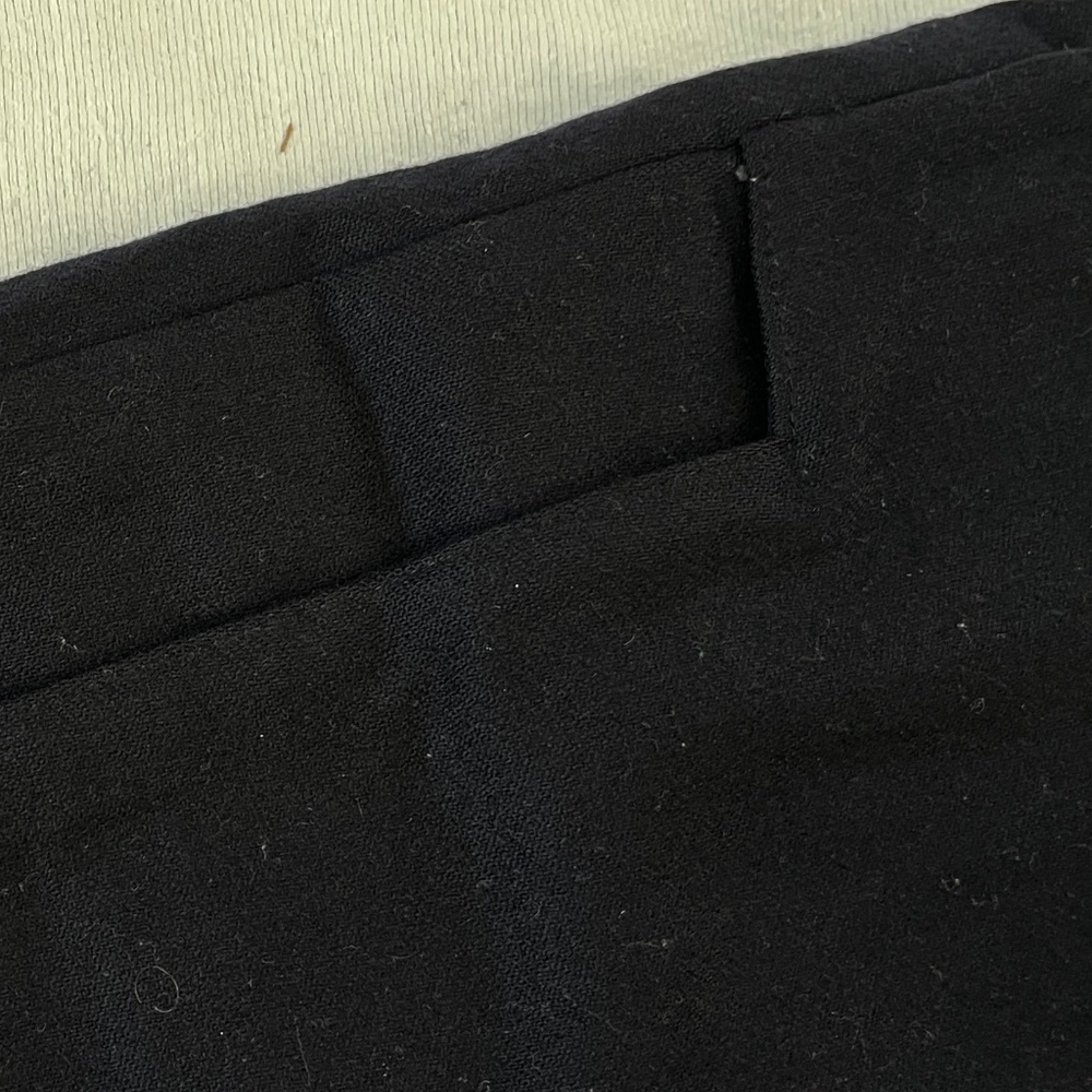 Ader Error Wool Pants — Deep Navy/Black - image 7